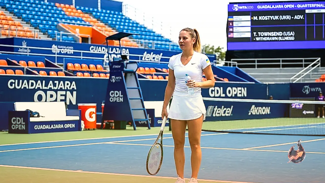 Walkover Puts Marta Kostyuk Into Guadalajara Open Quarterfinals Before Playing a Single Rally