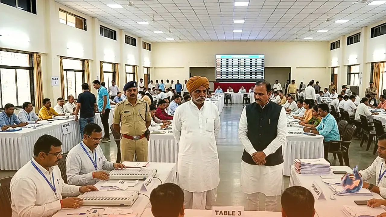 Gujarat's Manjalpur Bypoll Comes Down to Satish Patel vs Bhikhabhai Rabari as Counting Begins Today