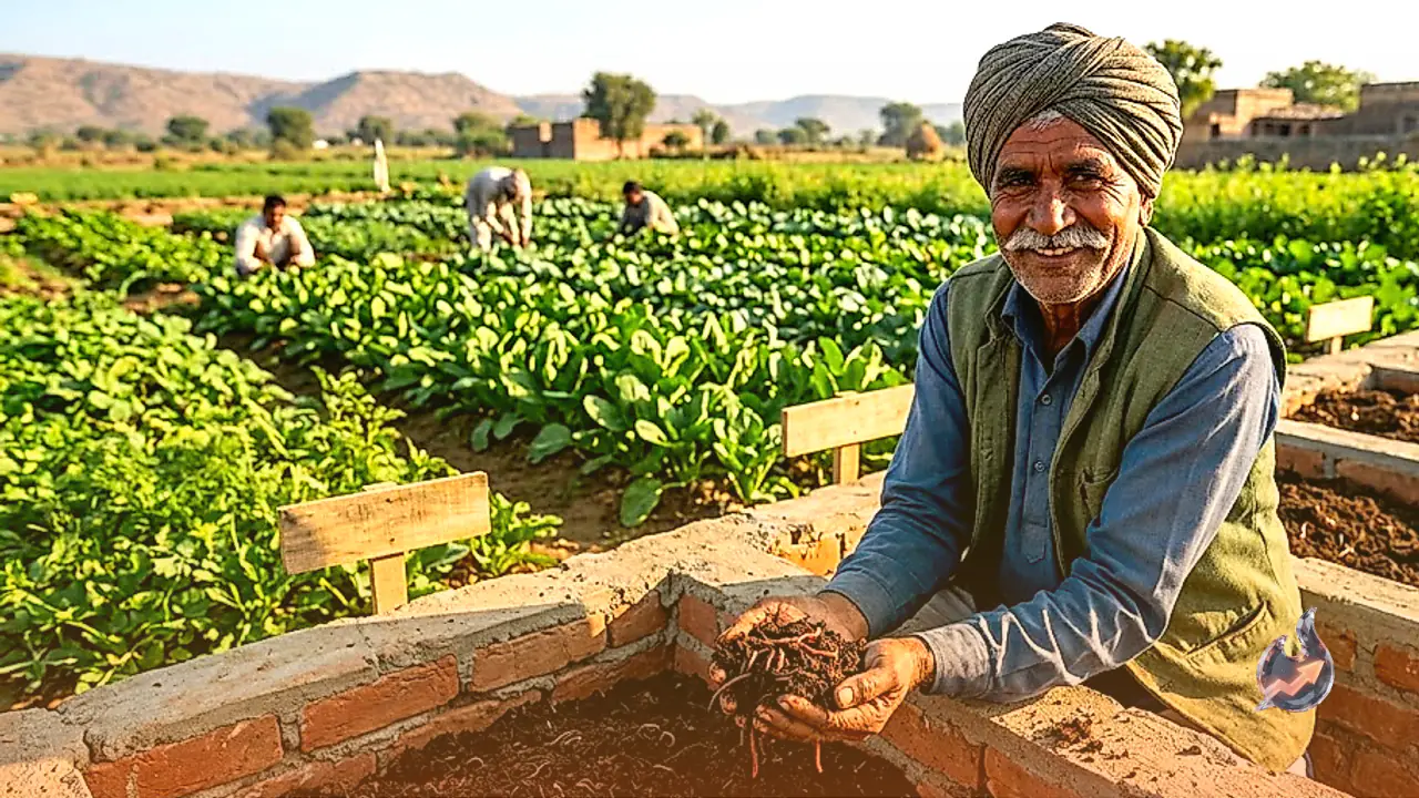 How Bhanwarlal Yadav Transformed His Farm Using Gujarat's Techniques and Vermicompost