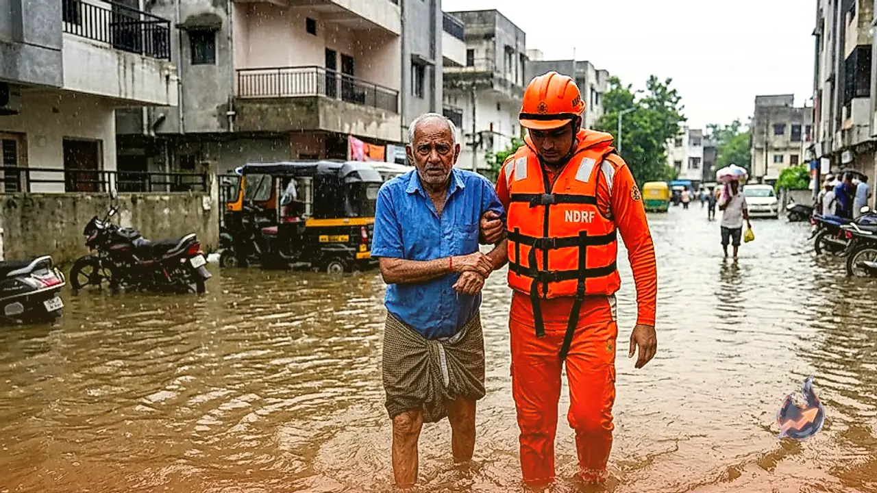Red Alert In Gujarat And Landslide Warnings For Northern Hills Mark August 1 Weather Forecast