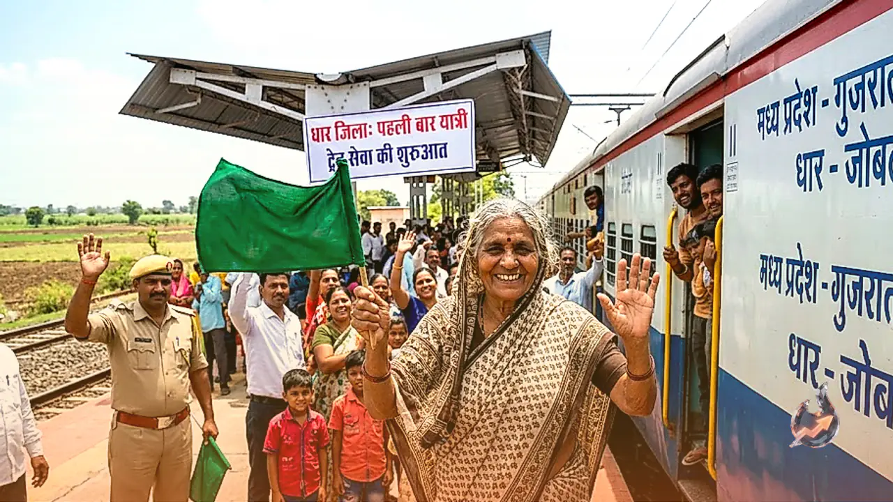 गुजरात से सीधा जुड़ा मध्य प्रदेश का धार, 28 किमी लंबे जोबट टांडा रोड रेलखंड का प्रधानमंत्री नरेंद्र मोदी ने किया शुभारंभ