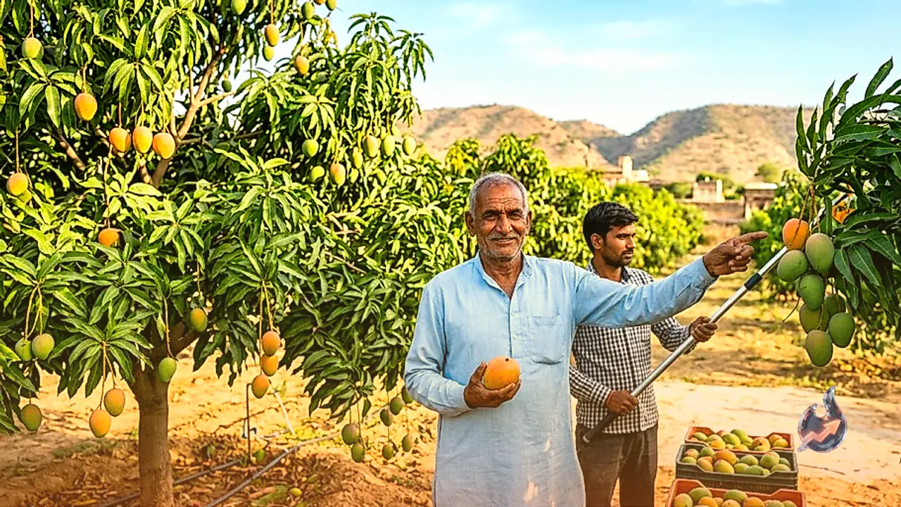 Beyond Roses: How Pushkar's Farmers Are Reaping a ₹60,000-Per-Tree Windfall With High-Tech Mango Orchards