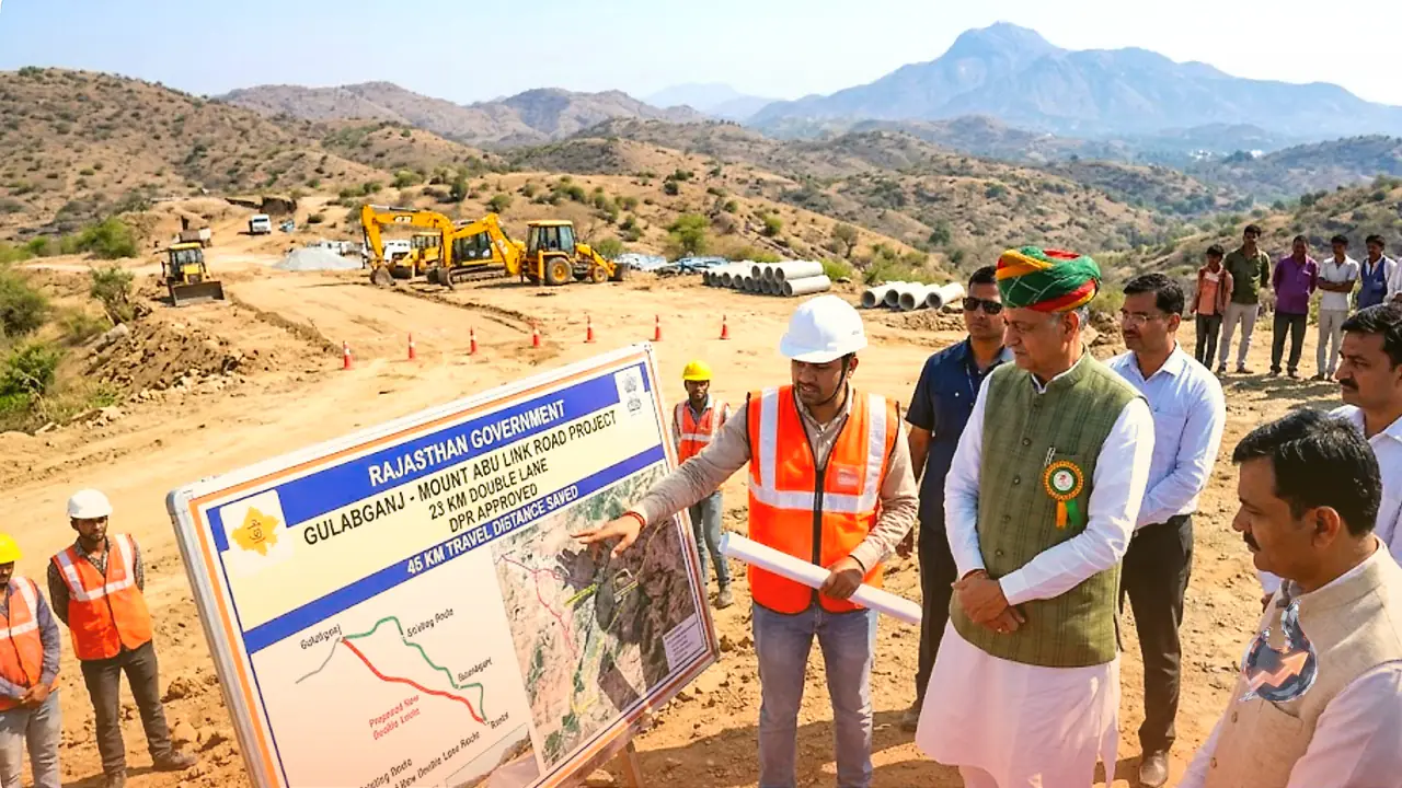 Rajasthan greenlights a 23 km double lane link to Mount Abu, set to trim 45 km off the hill station route