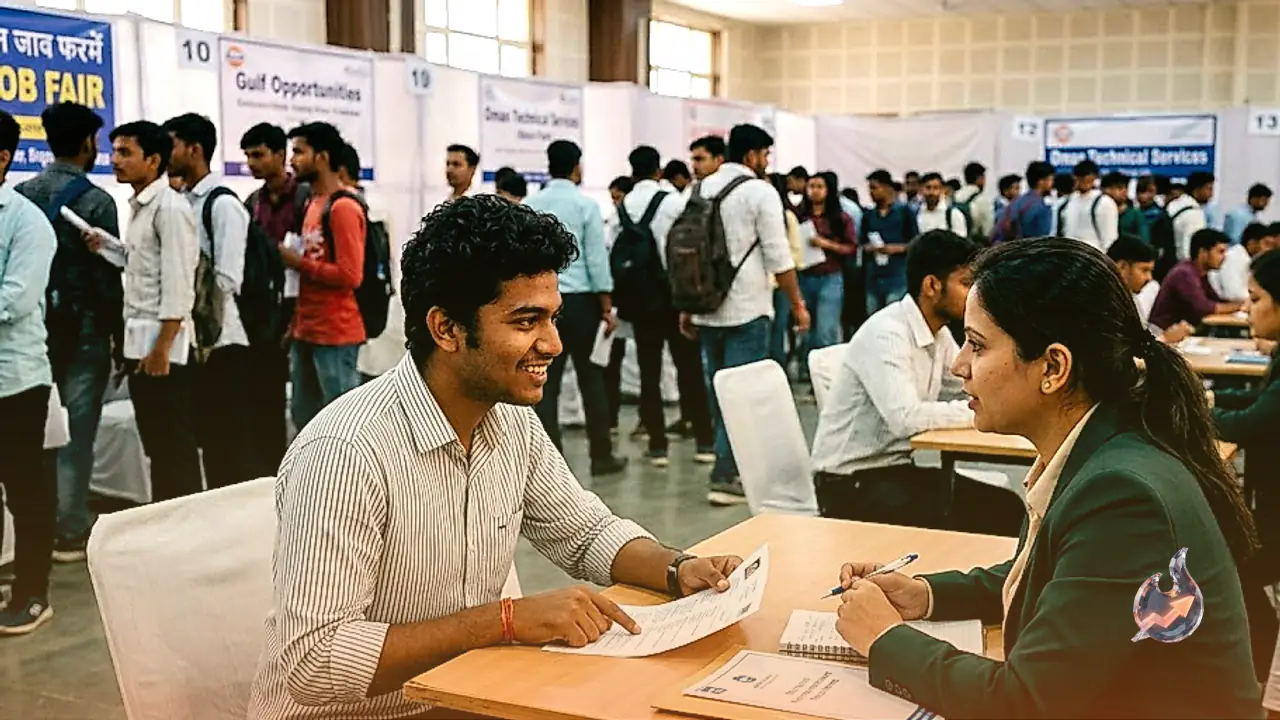 हिमाचल के युवाओं को खाड़ी देशों में नौकरी का मौका, सरकाघाट में 12 विदेशी कंपनियों ने लिया 1500 युवाओं का इंटरव्यू