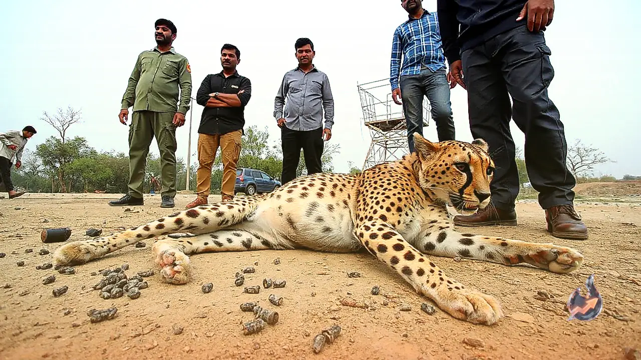 Gunshot Pellets Found in Deceased Cheetah Cub in Sheopur, MP Government Forms STF