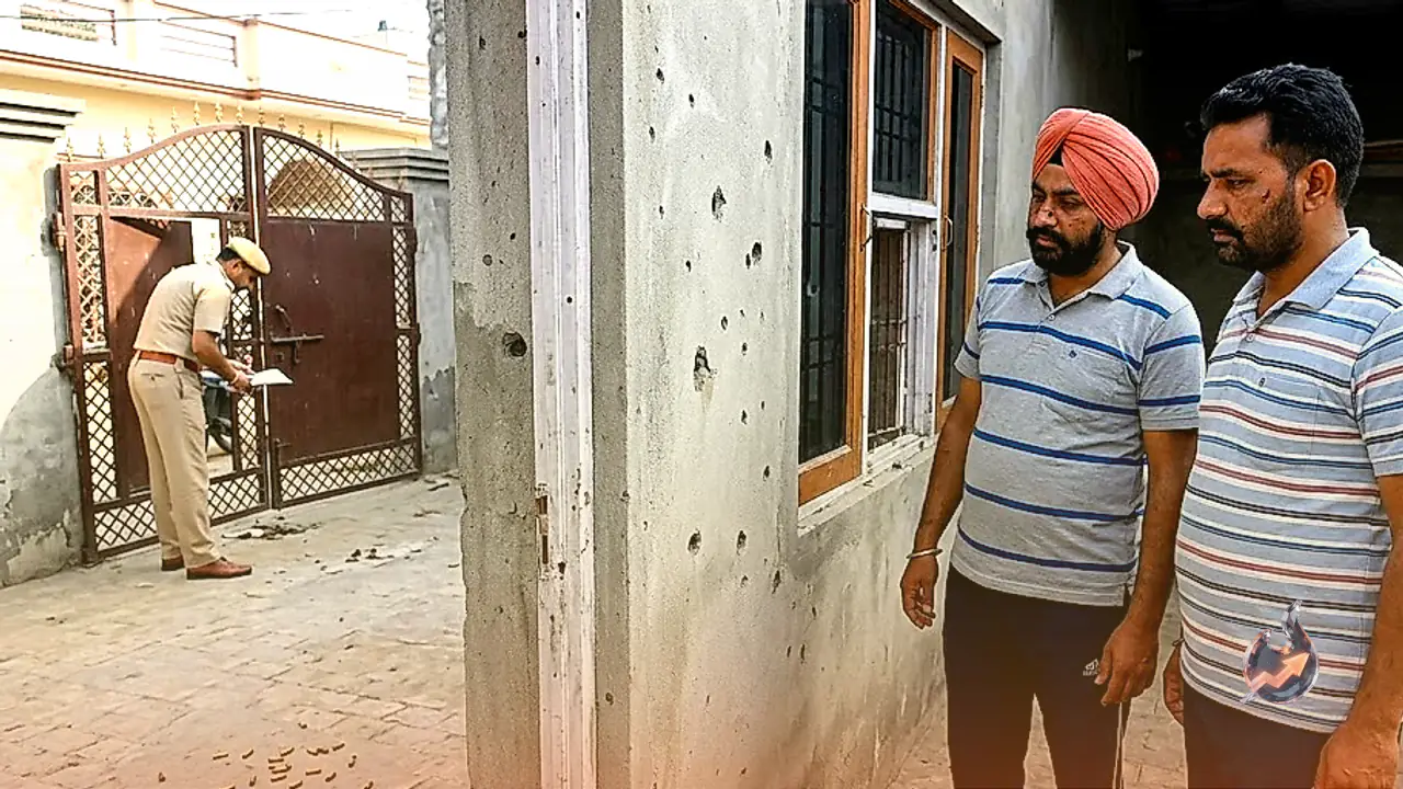 गुरदासपुर में फाइनेंस कारोबारी के ठिकाने पर बदमाशों ने बरसाईं गोलियां, फिरौती न मिलने पर बोला हमला