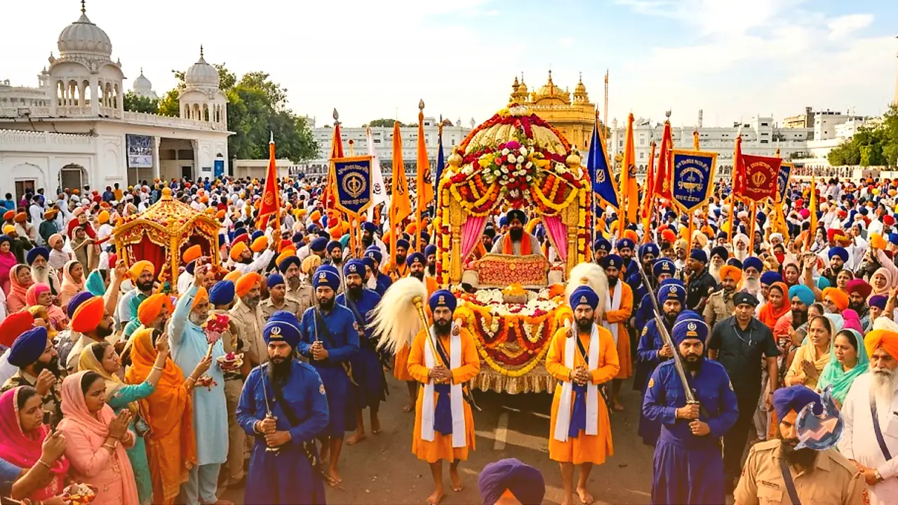 गुरु हरगोबिंद साहिब जी के प्रकाश पर्व पर अमित शाह का संदेश, अमृतसर में सजा भव्य नगर कीर्तन