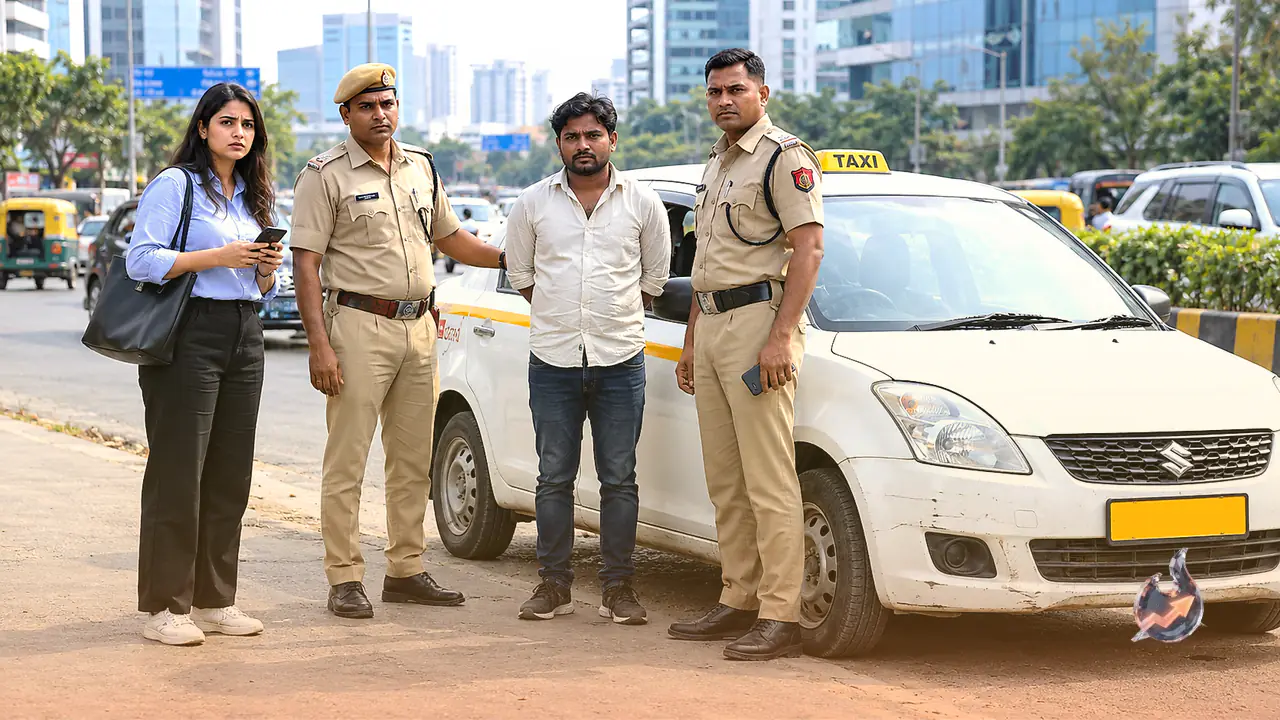 Gurugram Cab Driver Arrested After Confining and Threatening Woman Engineer Over Disputed Fare