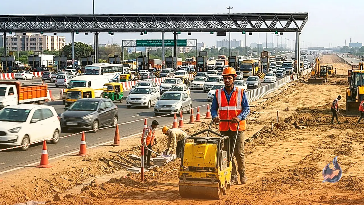 Gurugram's Kherki Daula Toll Plaza Relocation Begins to Kukdola with 14 Boothless Lanes at Cost of 20 Crore
