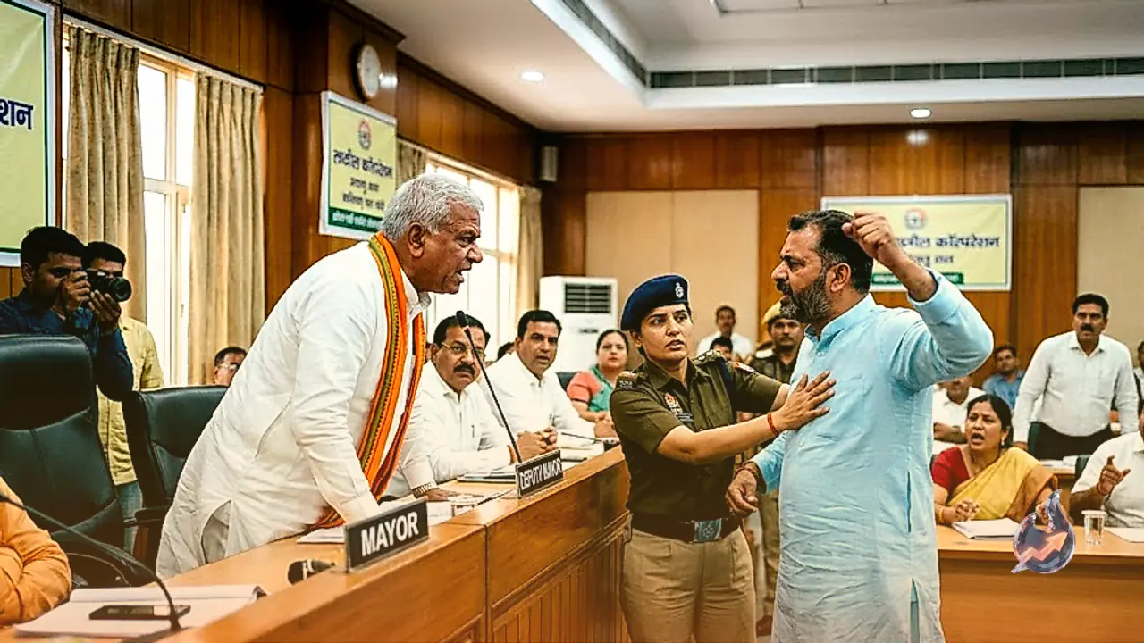 Political Infighting Escalates in Gurugram Local Body as BJP Mayor and Deputy Mayor Clash leads to Police Complaint