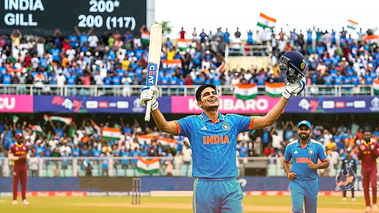 Shubman Gill Shatters World Record With Fastest Men's ODI Double Century in Guwahati