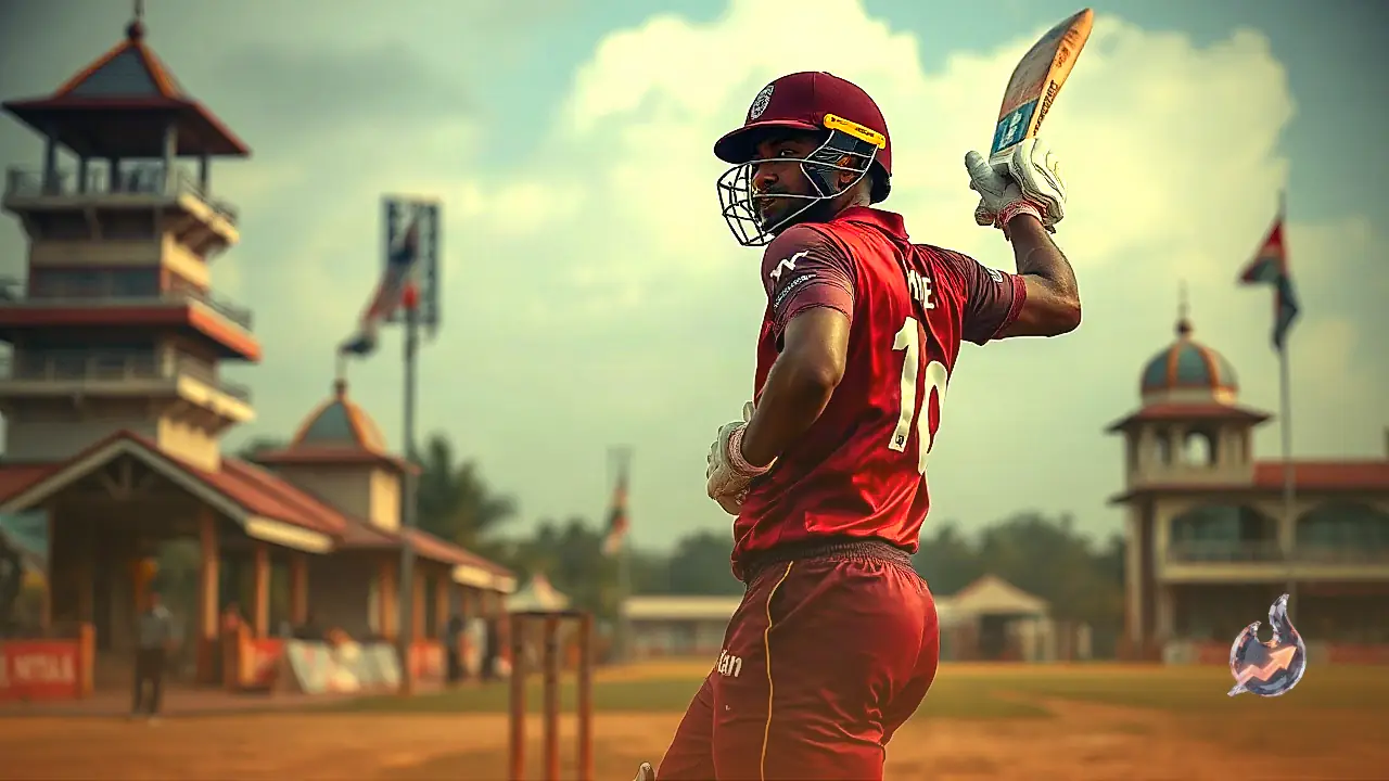 Shai Hope Hits 104 Against India in Guwahati to Secure 20th ODI Century