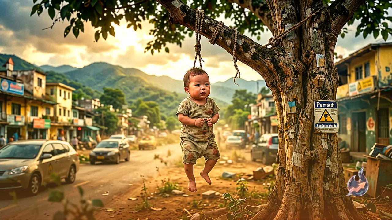 Newborn Baby Girl Rescued in Guwahati After Being Left Hanging From Tree in Maligaon