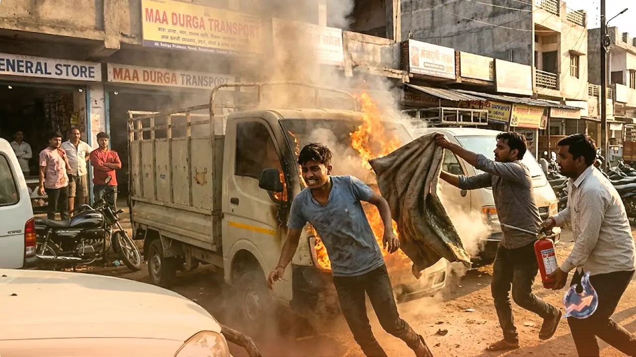 Gwalior Brothers' Long-Running Money Feud Explodes as Younger Sibling Douses Himself in Petrol and Ignites