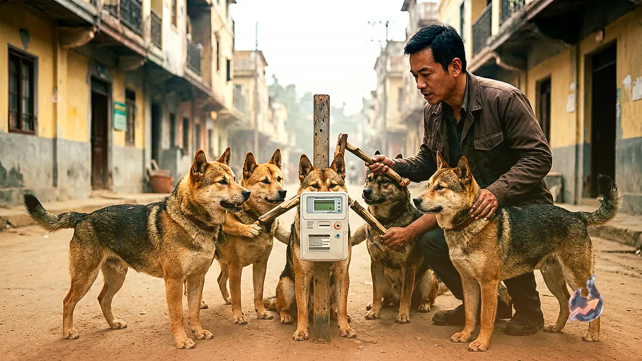 Gwalior House Owner Unleashes Three Pet Dogs on Electricity Meter Reader, Beats Him with Sticks and Threatens Officials