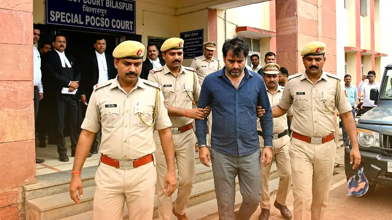 A swollen belly spotted during a village health survey exposed a stepfather's crime, and a Bilaspur court has jailed him for life