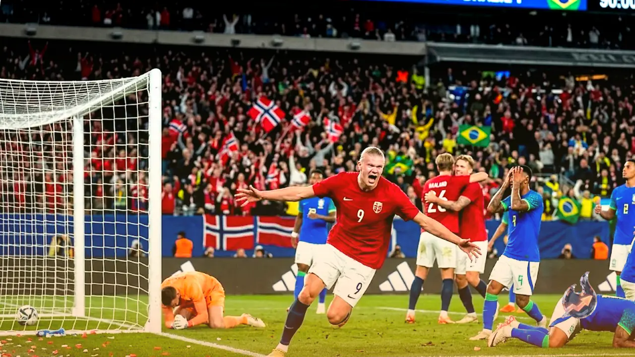 Haaland's late double ends Brazil's World Cup run, sends Norway into first-ever quarterfinal