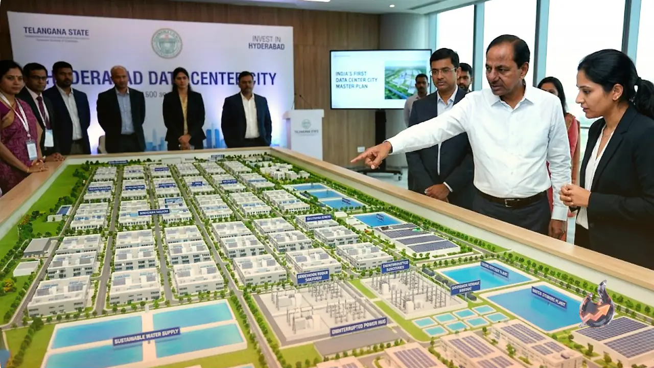 Hyderabad to Build India's First Data Center City: A 1500-Acre Mega Project
