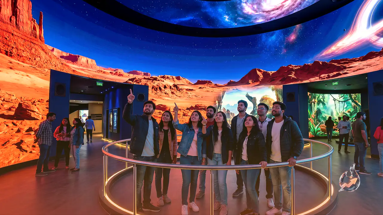 No Headset, No Spaceship: Hyderabad’s New ‘Zevixo Realm’ at Prasads IMAX Drops You Into Mars, Black Holes and Seven Other Worlds