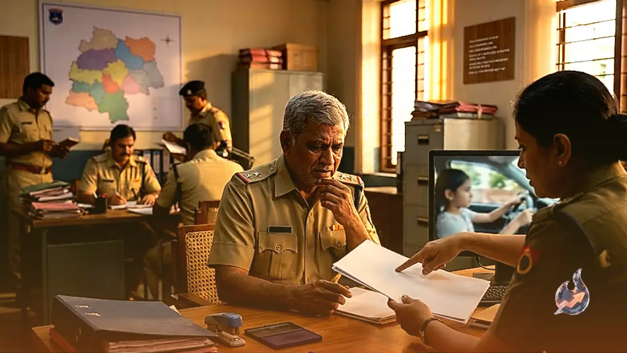 हैदराबाद: नाबालिग पोती को कार थमाने वाले सब-इंस्पेक्टर पर गिरी गाज, दर्ज हुआ केस