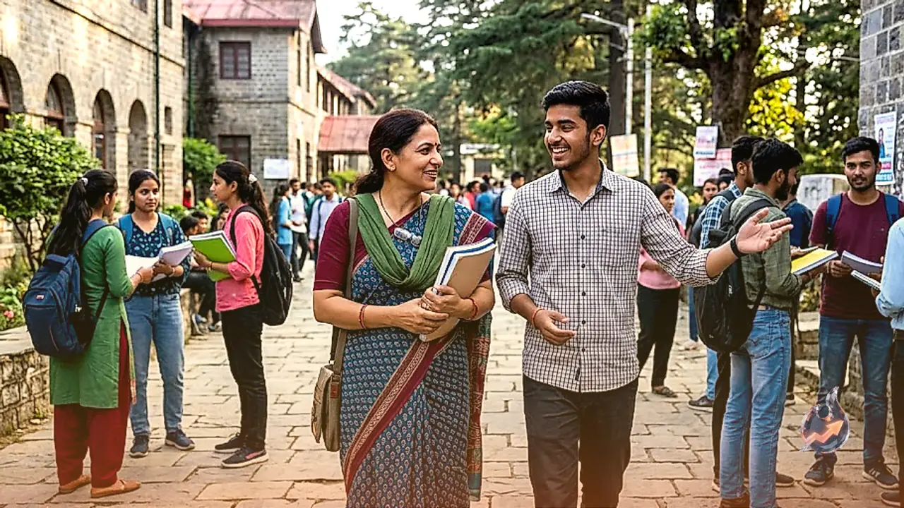 Haldwani Councillor Beena Chauhan Enrolls at DSB Campus to Back Son Bhanu Pratap in Student Union Election