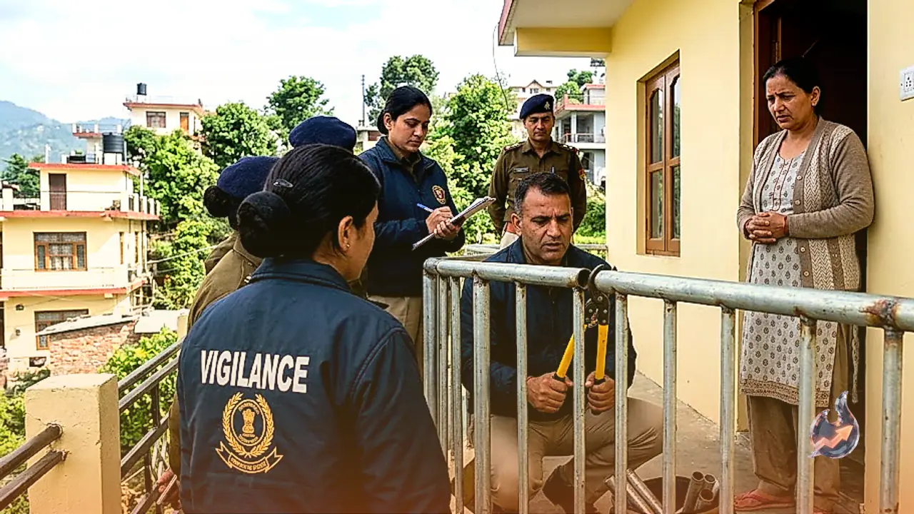 Government Water Department Pipes Found Installed in Railing of Female Employee House in Hamirpur, Vigilance Probe Underway