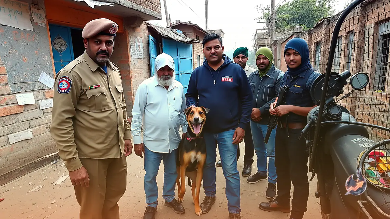 Hamirpur Drug Check Turns Violent as Suspects Unleash Pet Dog on Police Team, Five Booked