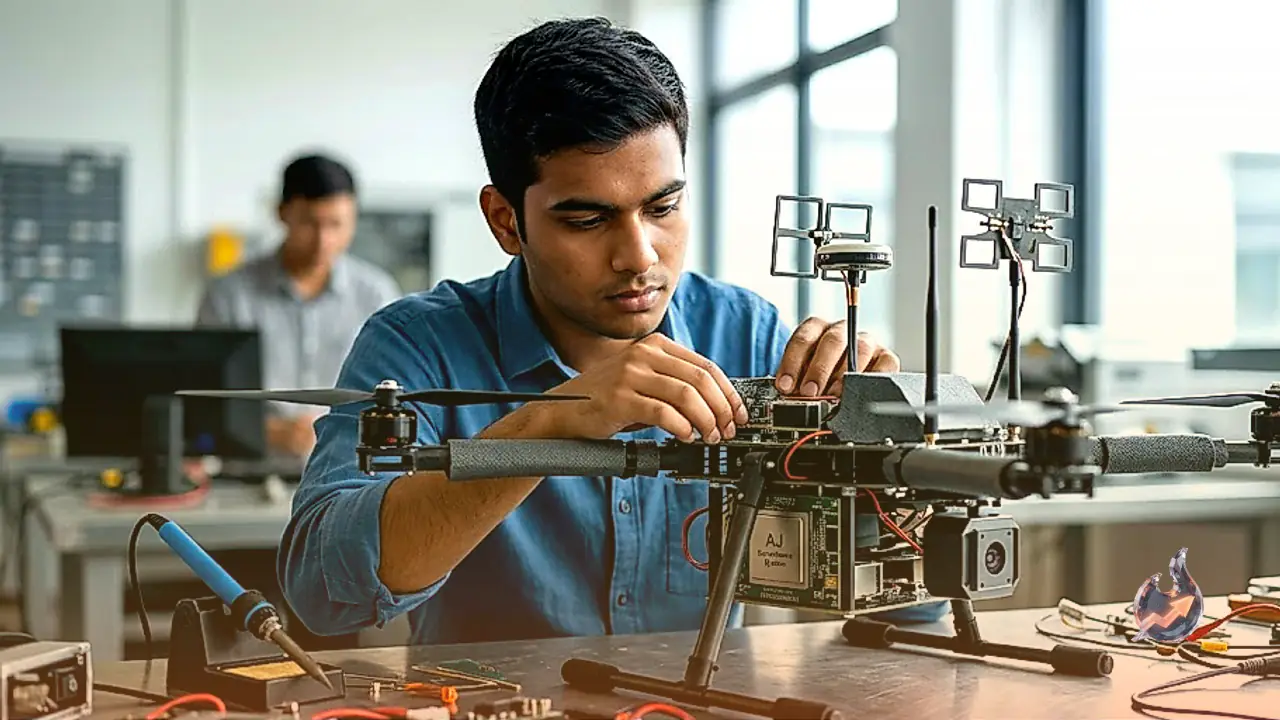 हमीरपुर के छात्र सर्वेश शर्मा के एंटी जैमर ड्रोन प्रोजेक्ट को रक्षा मंत्रालय से 3.50 करोड़ रुपये का अनुदान मिला