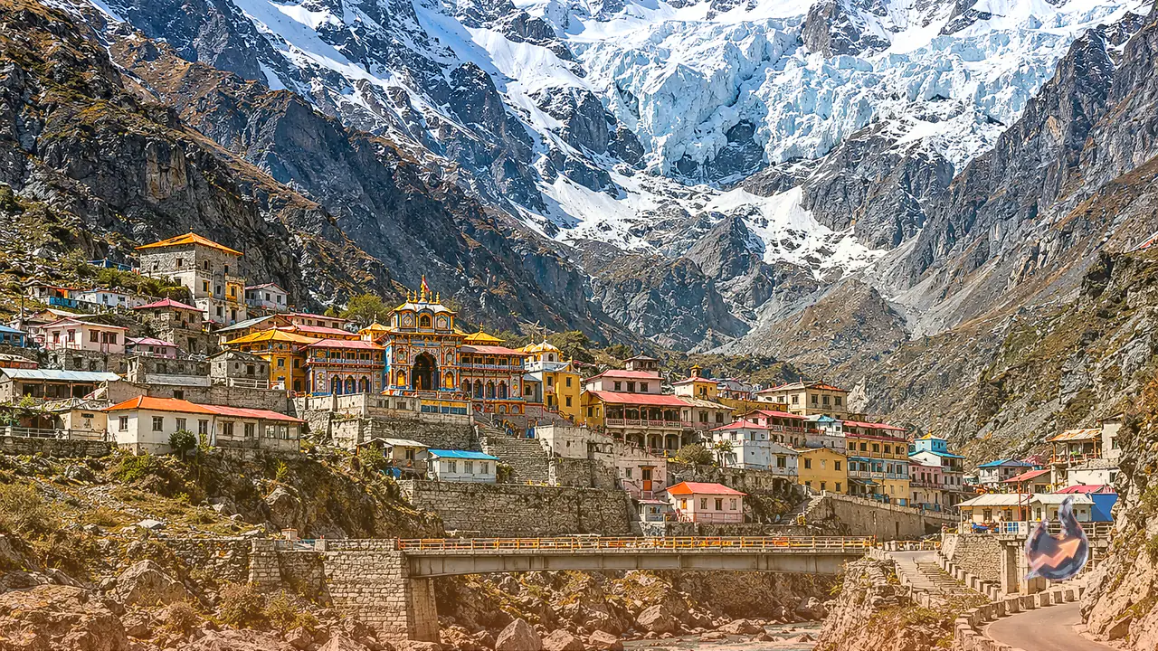 Hanging Glaciers Above Badrinath Threaten 398 Buildings and Critical Infrastructure in Worst Case Avalanche