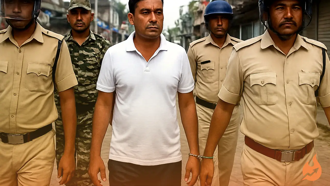Paraded in Shorts, Caught Near Nepal Border: TMC Leader Jahangir Khan's Stunning Reversal Goes Viral