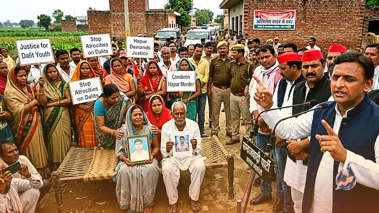 Political Outcry Over Hapur Dalit Youth Murder As Akhilesh Yadav Targets BJP