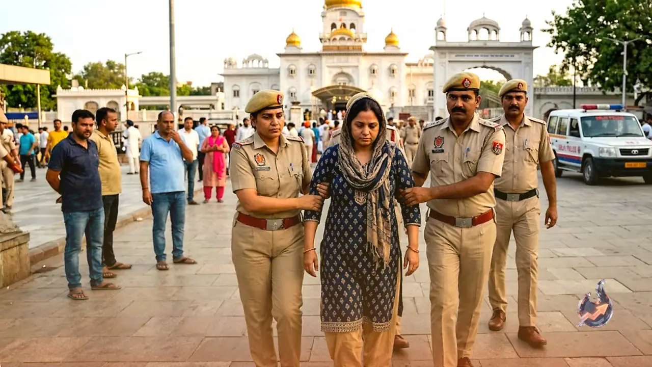 हर 40 मिनट में एक धमकी, चार महीने तक स्कूल और दफ्तरों को हिलाने वाली महिला बंगला साहिब के पास दबोची गई