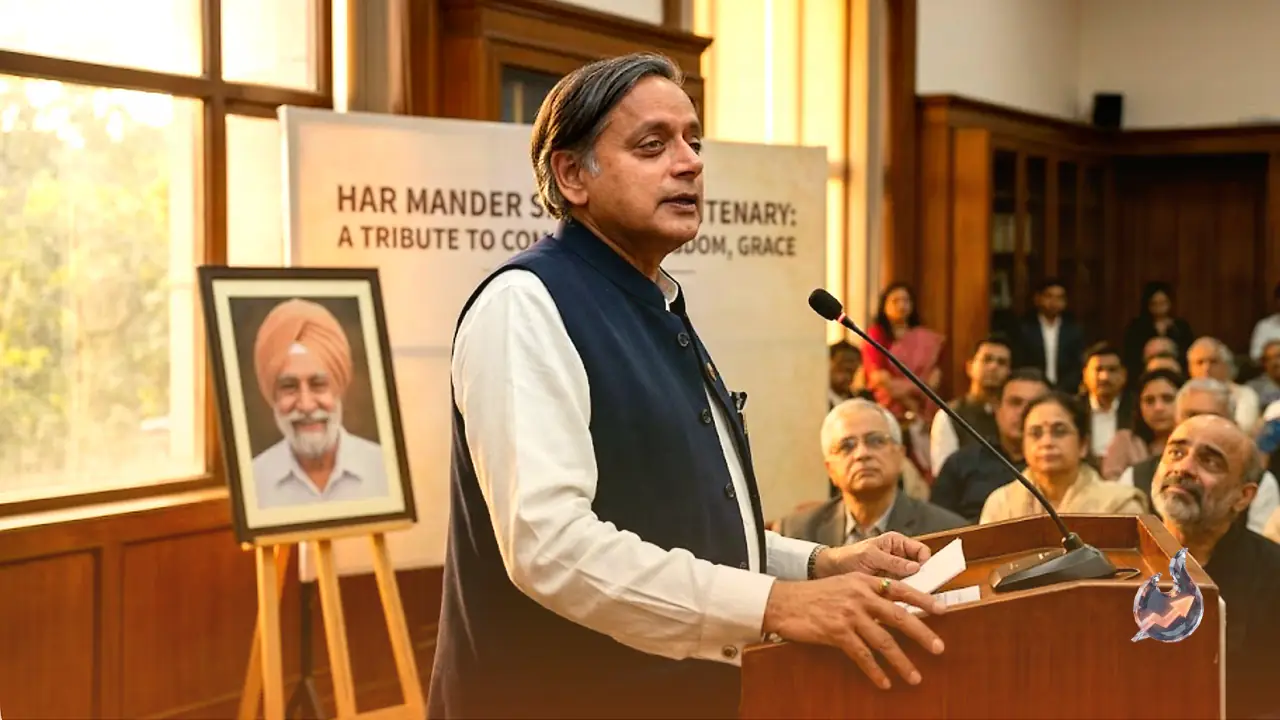 हर मंदर सिंह जी की शताब्दी पर शशि थरूर का भावभीना नमन