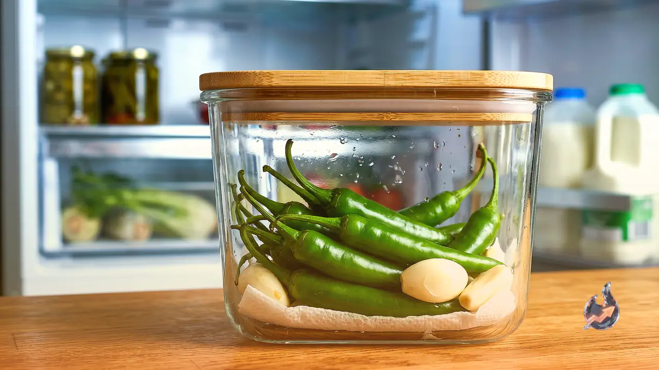 Your Green Chillies Keep Drying Out in the Fridge? This Simple Trick Keeps Them Fresh and Fiery for Days