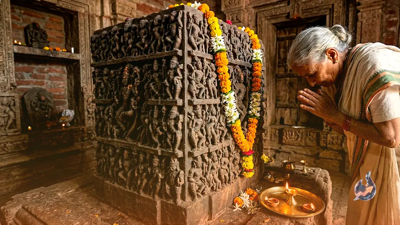 Tiny Dancing Figures Carved in Stone Since the 11th Century, This Shiva Idol at Haripur Banwa Has Held Faith Alive for Generations