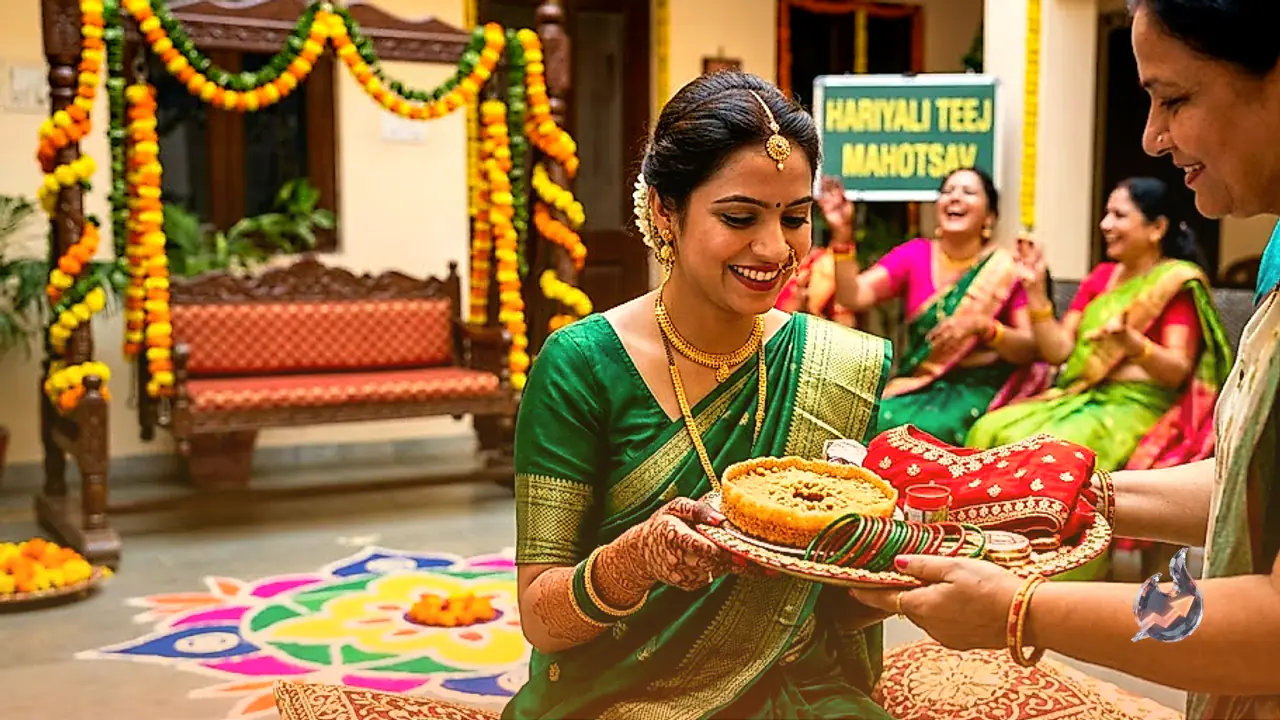 Hariyali Teej 2026: Why Newlyweds Receive Sindhara From Their Paternal Homes and the Auspicious Timings for August 15