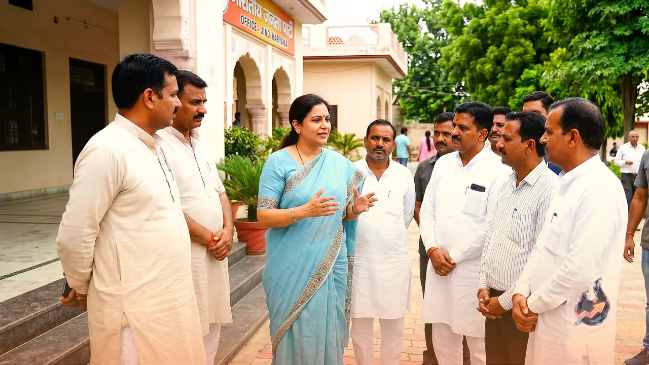 Haryana BJP District Chiefs to Stay Put, State President Archana Gupta Rules Out Any Reshuffle