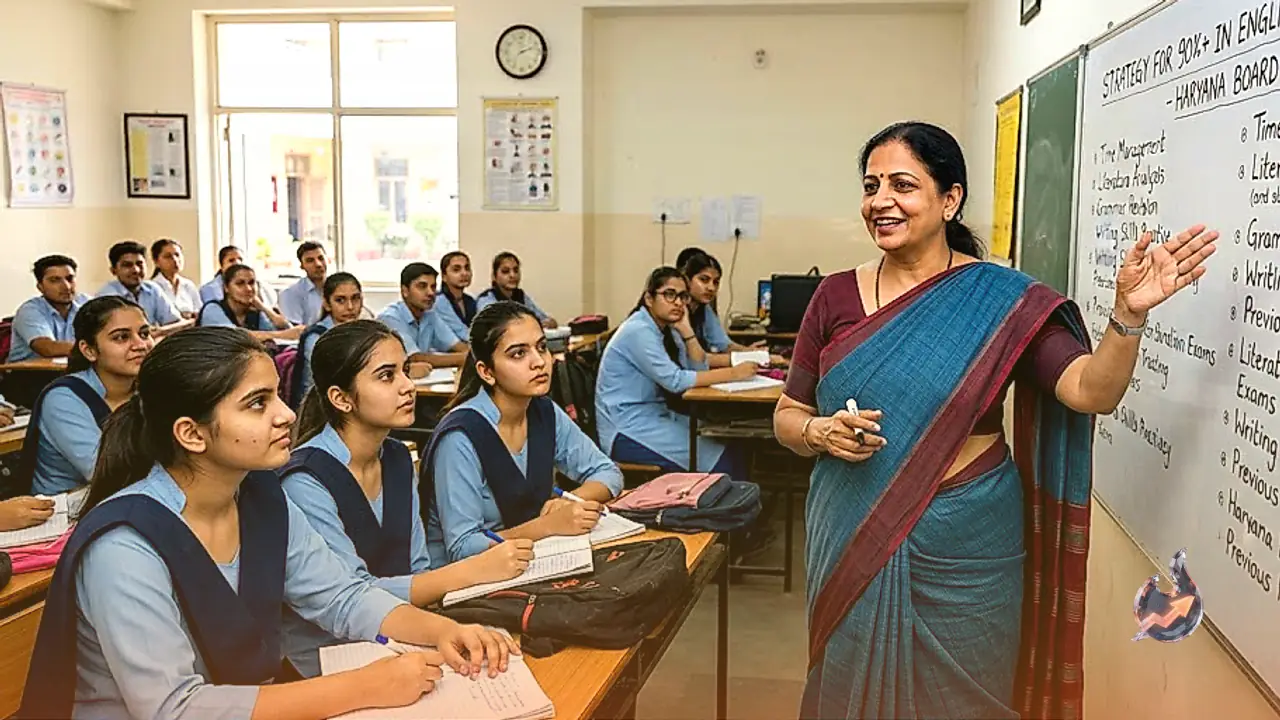 हरियाणा में बोर्ड परीक्षा की तैयारी, फरीदाबाद की शिक्षिका विभा सिंह ने साझा किए अंग्रेजी में 90 प्रतिशत अंक लाने के गुर