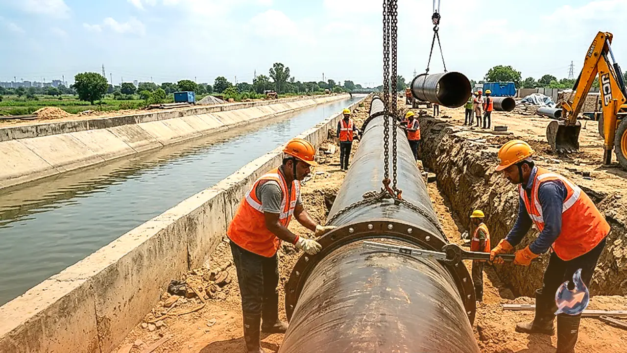 New Pipeline to Run from Munak to Haiderpur to Ease Delhi Drinking Water Crunch