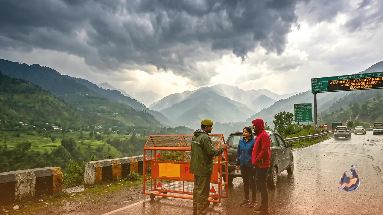 Fresh Western Disturbance to Bring Rain Back to Haryana from June 18 as Himachal Stares at Orange and Yellow Alerts in 10 Districts