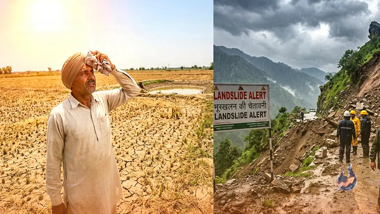 Haryana Awaits Monsoon as Himachal Pradesh Faces Severe Rainfall and Landslide Alerts