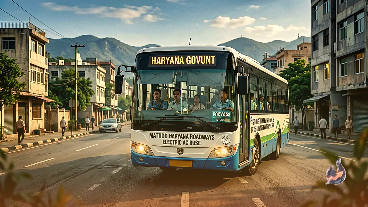 Student Bus Passes Now Valid in Haryana Electric AC Buses, Offering Free Travel Up to 150 Km Daily