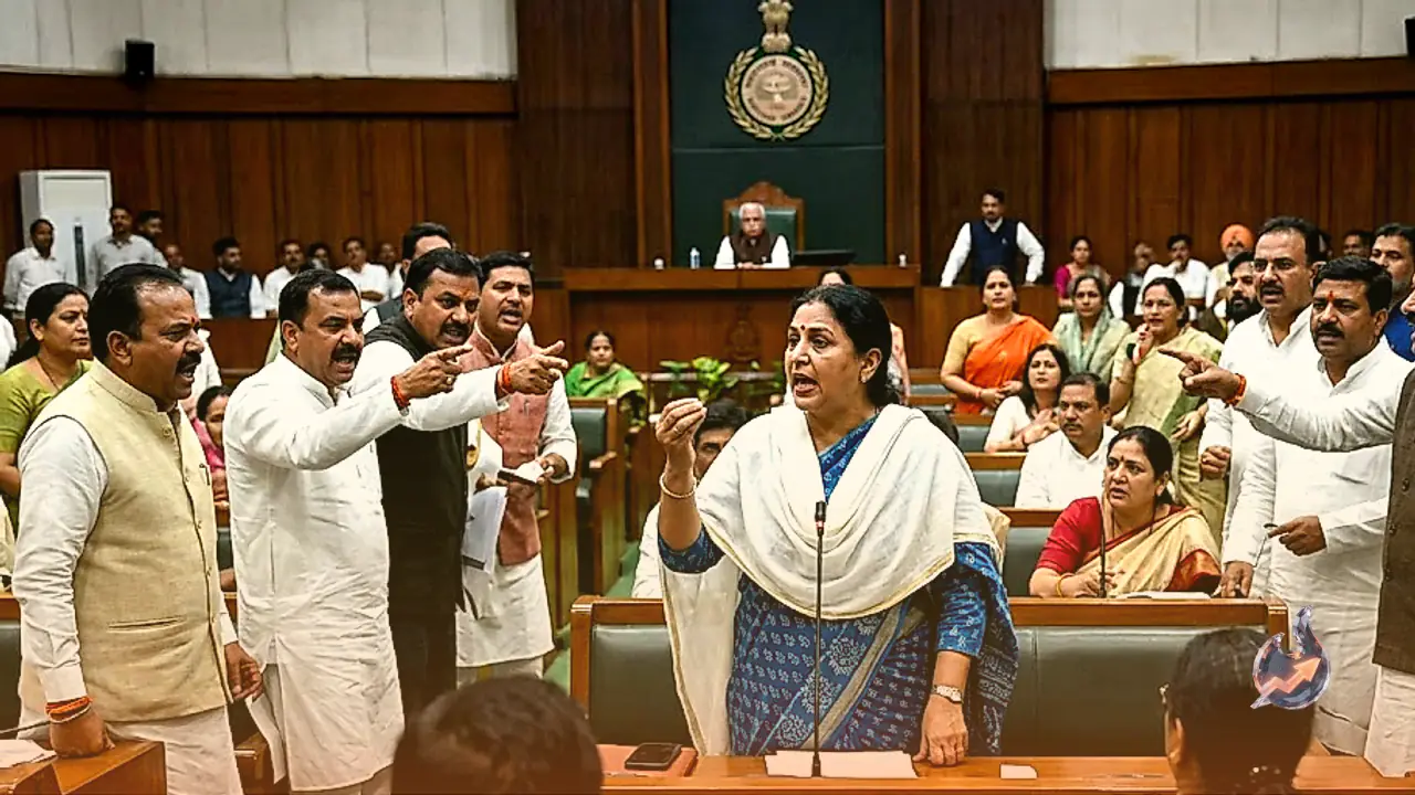 हरियाणा विधानसभा में गीता भुक्कल के बयान पर हंगामा, कार्यवाही बाधित