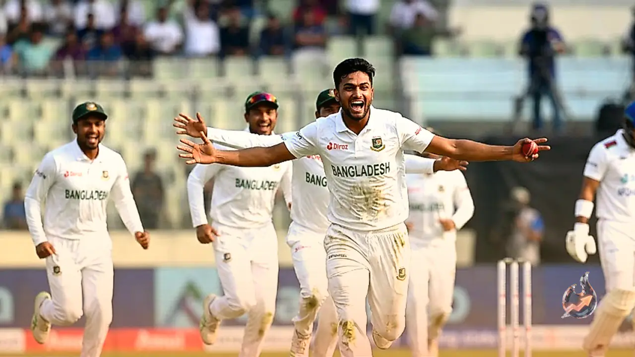 Hasan Mahmud Shatters Records with Historic Test Hat-Trick Against Afghanistan
