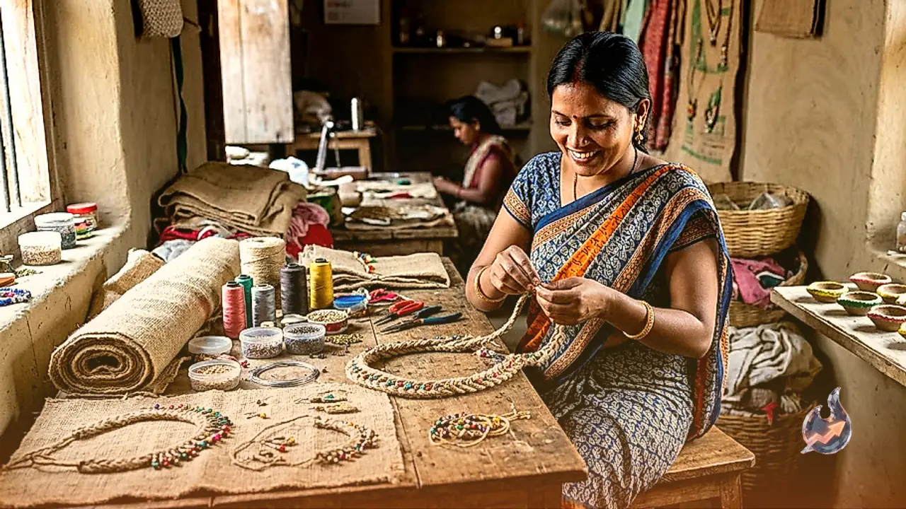 Gorakhpur Women Build Thriving Home Enterprises Through Unique Handicrafts and Sustainable Goods