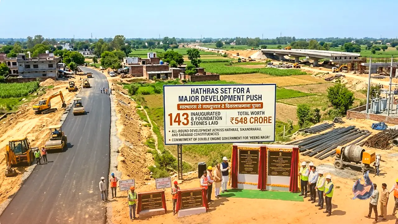 Hathras Set for a Major Development Push as 143 Projects Worth ₹548 Crore Prepare to Launch