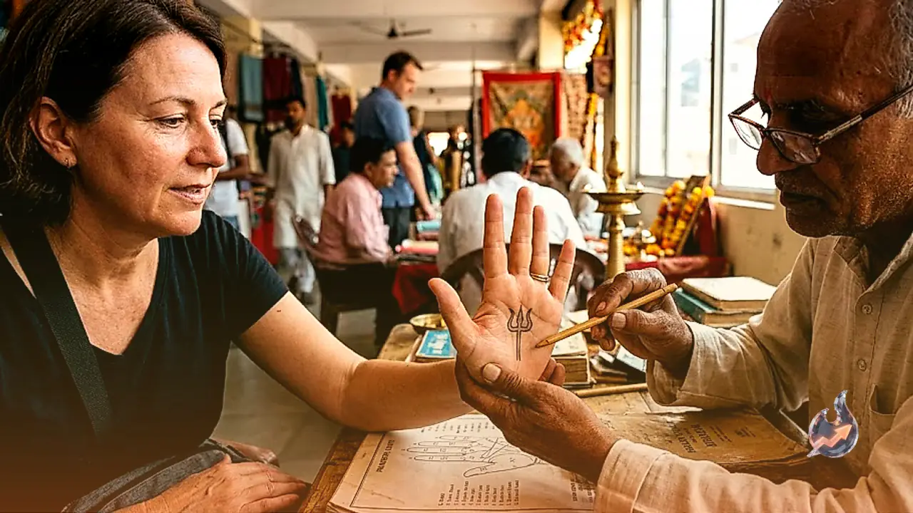 Trishul Symbol on 3 Palm Mounts: How This Rare Mark Brings High Rank, Fame, and Wealth