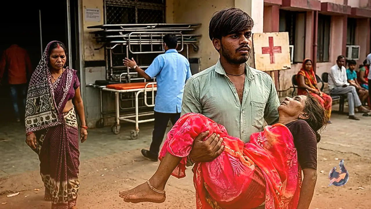 हाथरस में सिस्टम की बेरुखी: अस्पताल ने नहीं दिया स्ट्रेचर, मां की लाश को गोद में उठाकर घूमता रहा बेटा