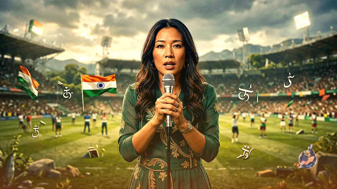 हेडिंग्ले में पाकिस्तानी राष्ट्रगान गाकर सुर्ख़ियों में आईं लॉरा राइट, बंगाली सीखकर भारत का जन गण मन भी पेश कर चुकी हैं ब्रिटिश सिंगर