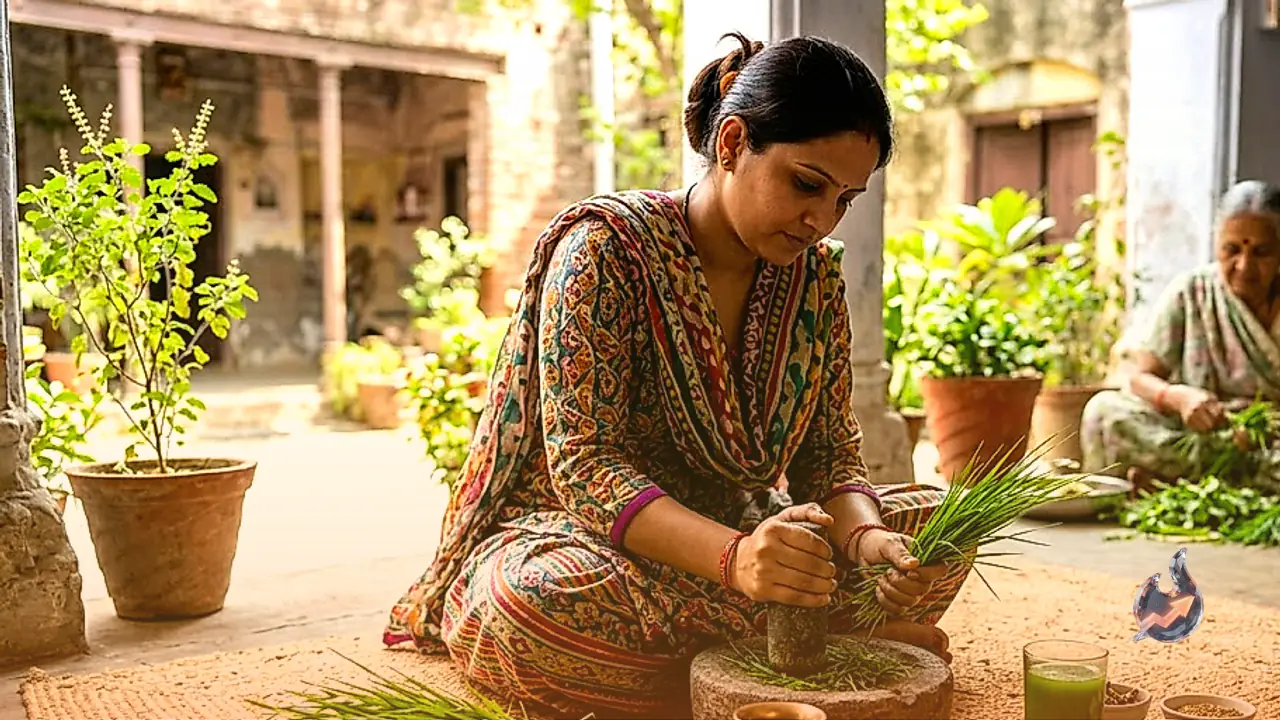 Health and religious benefits of Dub grass, effective in skin diseases and stomach issues